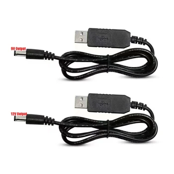 USB Kabelis USB į DC 5.5x2.1mm Įkrovimo Kabelis, Maitinimo Kabelis, 5V į DC