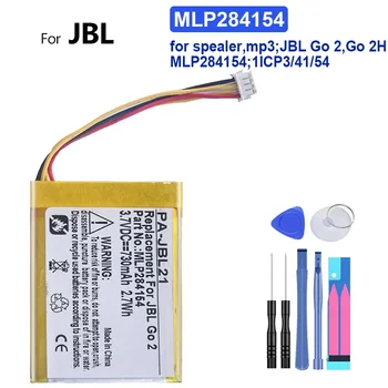 MP3 Baterijos MLP284154 730mAh už Spealer,mp3;JBL Eiti 2,Eiti 2H;MLP284154;1ICP3/41/54 Baterija Batteria
