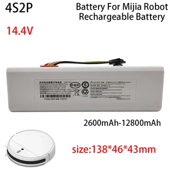 Oplaadbare Ličio-Jonų Baterija Mijia Robotstofzuiger, 1C Stytj01zhm, 1C Batterij Voor Robotstofzuiger,14,4 V,2600mAh ~ 12800mAh