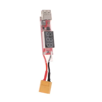 2S-6S Lipo Ličio Baterija USB Įkroviklis Keitiklis Su Įtampa vaizdo Adapteriu Valdybos Apsaugoti Telefono Funkcijos,XT60 Patvarus