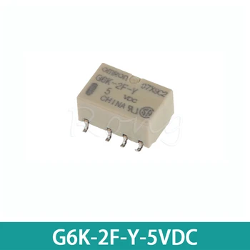 10VNT G6K-2F-Y-5VDC 5VDC 1A 10x6.5x5.2mm originalus pleistras signalo relės