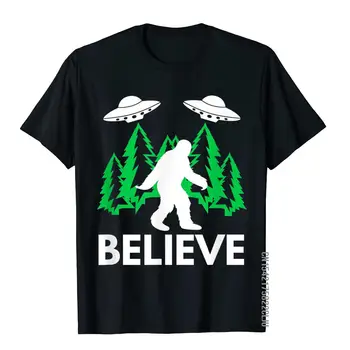 Bigfoot Sasquatch Manau, Marškinėliai Su NSO Ir Ateiviais Top Marškinėliai Atostogų Mados Studentas Marškinėliai Street Medvilnės