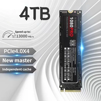 100% Originalus 1080PRO 4TB 2TB 1 TB M. 2280 2 PCIe Gen 4.0 x 4 NVMe Skaityti 13000MB/S Kietojo Disko Žaidimų Konsolės Nešiojamas KOMPIUTERIS PS5