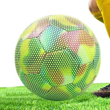 Dydis 5 Atspindintis Futbolo Mokymo Futbolo Šviesos Liuminescencinės Atspindintis Kietas Šviesos Futbolo Vaiko Suaugusiųjų