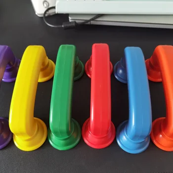 Modelis Plastiko Telefono Whisper Telefonai Bamblys Švietimo Žaislas Telefono Abs Skaityti Plastikiniai Žaislai Ir Įranga