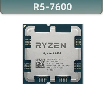 Ryzen 5 7600 R5 7600 CPU Procesorius 3.8 GHz, 6-Core 12-Sriegis CPU Procesorius 5NM L3=32M Lizdas AM5