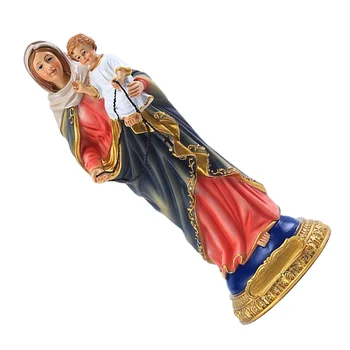 Charakterį Darbastalio Apdaila Katalikybė Madonos Statula Mergelės Marijos Formos Statulėlės Maria Derva Modelis Ornamentu