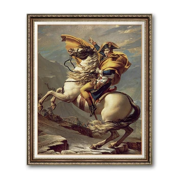 Puikus ir Elegantiškas Aliejaus Tapybai Napoleono Portretas Lyderystės Biuro Apdailos
