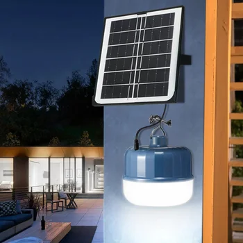 LED Saulės Lemputės, Lauko Vandeniui Su Kabliu USB/Saulės energija Varomas Lempos Kempingas Kelionėse Palapinę Apšvietimo Saulės Avarinės Šviesos