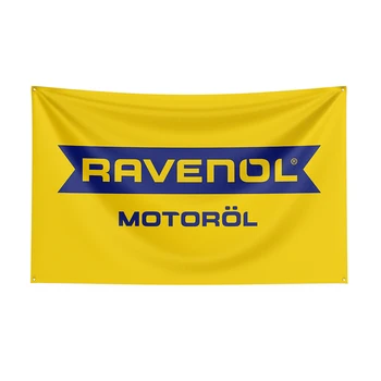 90x150cm Ravenols Vėliavos Poliesteris Prlnted Raclng Automobilių Reklama Už Dekoro 1
