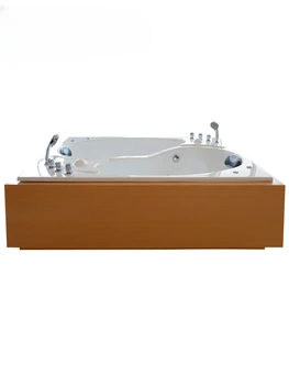 Twin vonia, Mandarinų antis vonia, įmontuoti masažo vonia, pora vonia, pastovios temperatūros šildomos vonioje