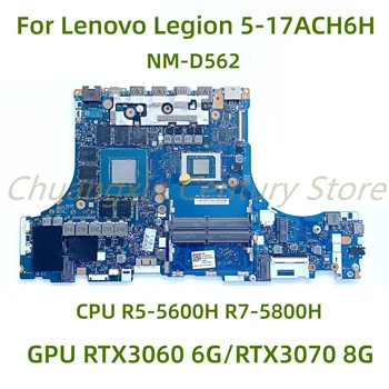 Tinka Lenovo Legenda 5-17ACH6H nešiojamas plokštė NM-D562 su CPU E5-5600H R7-5800H GPU RTX3060 6G/RTX3070 8G 100% Testuotas