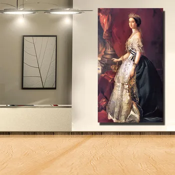 Karalienė Izabelė Kastilijos Paveikslas, Paveikslai Europos Audito Naftos Tapyba Reprodukcija, Sienos Menas, Plakatų Ir Spausdina Lova Kambario Dekoro
