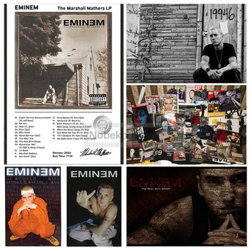 Eminem Hip-Hop Reperis, Dainininkas Eminemas Repo Dievas Albumo 