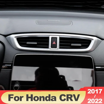 Honda crv CR-V 2017 2018 2019 2020 2021 2022 Automobilio prietaisų Skydelyje Oro Angos Apdaila Padengti Lizdo Bezel Rėmo Garnyras Liejimo Supa