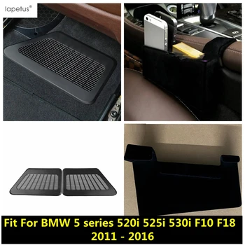Sėdynės Skirtumas Laikymo Dėžutė / Pagal Grindų Oro kondicionavimo Angos Dangtelio Apdaila Reikmenys BMW 5 Series 520i 525i 530i F10 F18 2011 - 2016 m.