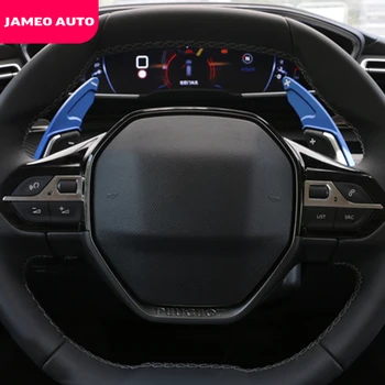 Jameo Auto Aliuminio Automobilio Vairo Shift Irklas Atveju, Peugeot E208 E-208 2020 2021 Vairo Irklas Keitikliai Pratęsimo