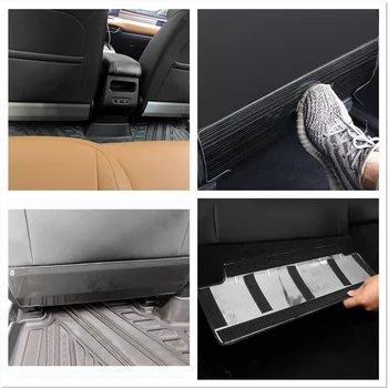 Už Cadillac XT4 XT5 2019 2020 2021 2022 Sėdynės Anti-Kick Padengti Apdaila, Interjero Detalės Sėdynės atlošas Vaikui Anti-Purvinas Padas
