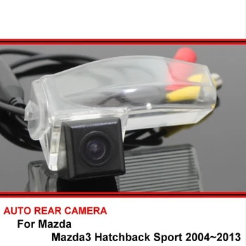 Už Mazda 3 Mazda3 M3 Hečbekas Sporto 04~13 Galinio vaizdo Kamera, Atbulinės eigos vaizdo Kamera Automobilį Atgal į viršų HD Kamera CCD Naktinio Matymo Transporto priemonės Cam