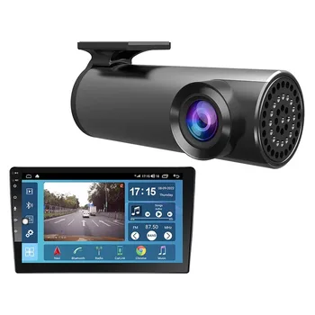 USB DVR Brūkšnys Kamera Full HD 1080P Multimedijos Grotuvas GPS Navigaciją HAINAUT infraraudonųjų SPINDULIŲ Naktinio Matymo Linijos Įrašymo Vaizdo Kamera su ADAS