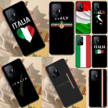 Italijos Vėliavos Telefoną Atveju POCO F5 X5 X3 Pro F3 F4 M5s X4 GT Padengti Xiaomi 11T 12T Pro 12 X 13 Lite