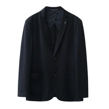 5513-2023 Rudens ir žiemos naujas produktas vyrų kostiumas verslo atsitiktinis paprastumo tinklelis vieną vakarų striukė vyrų top coat