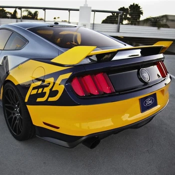 Mustang aukštos kokybės ABS gruntas spoileris auto stilius 