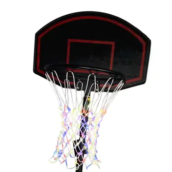 Nuotolinio Valdymo Krepšinio Ratlankio LED žibintai, šviesos Lauko Nailono Hoopas Net Kieme Krepšinio Mokymo Lauko žaidimas