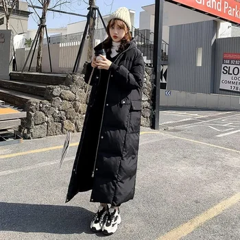 Rudenį, žiemą naujas moterų mados Parkas atsitiktinis šilta striukė moteriška bisic paltai Lady paltas moteris parko Ilgas kailis