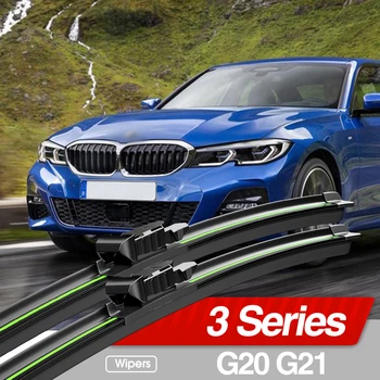 BMW 3 Serijos G21 G20 2019-2023 Priekiniai priekinio, galinio Stiklo Valytuvų 2vnt Priekinio Lango Priedai 2020 2021 2022