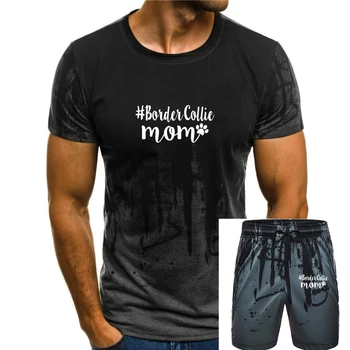 T-Shirt-Black Pasienio Kolis Marškinėliai Šunų Mylėtojas Mama Kalėdų Dovanos-vyriški