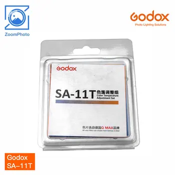 Godox SA-11T Spalvų Temperatūros Reguliavimas Nustatyti Spalvų Filtras Tinka Godox S30 Fokusavimas, LED Šviesos