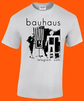 BAUHAUS Pranešimo Sam T-shirt (Siouxsie, Cure, Joy Division, Killing Joke)