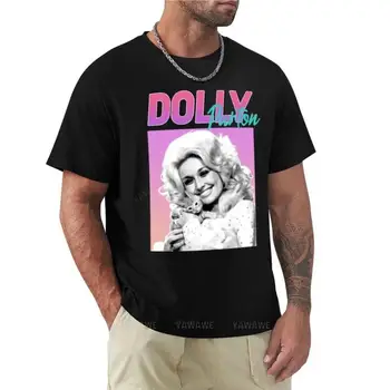 80's Vintage Dolly Parton Motinos, Tėvo Diena Dovanos, T-Marškinėliai, Trumpi marškinėliai T-shirt boy marškinėliai vyras mens drabužiai
