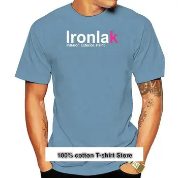 Camiseta con logotipo de Ironlak para hombre y mujer, Stalviršiai, a la moda de verano