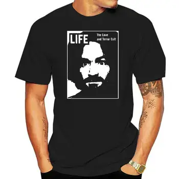 Derliaus Charles Manson Marškinėliai Gyvenimo Žurnalas